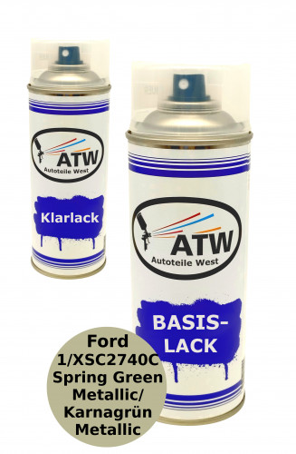 Autolack für Ford 1/XSC2740C Spring Green Metallic / Karnagrün Metallic